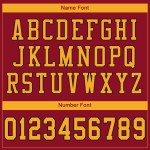 Custom Cardinal Gold-Black Mesh Authentic Football Jersey Custom Cardinal Gold-Black Mesh Authentic Football Jersey