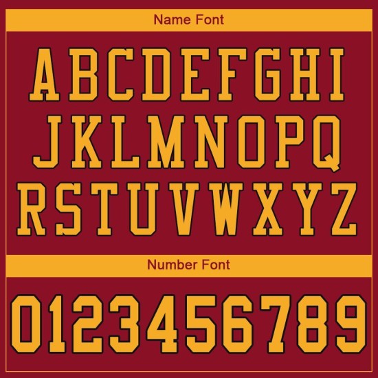 Custom Cardinal Gold-Black Mesh Authentic Football Jersey Custom Cardinal Gold-Black Mesh Authentic Football Jersey